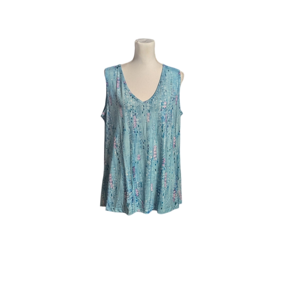 Green Sleeveless Top